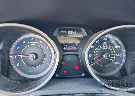 2013 Hyundai Elantra Gls из США, поврежденный, VIN KMHDH4AE4DU490559